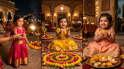 Diwali Prompt for Gemini Baby Girl 2026: 10+ Cute Child & Toddler Looks Copy Paste