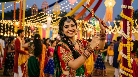 Navratri Prompt for Gemini Girl 2026: Viral Garba, Devi & Dandiya AI Photo Prompts