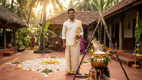 Pongal AI Prompt for Boys