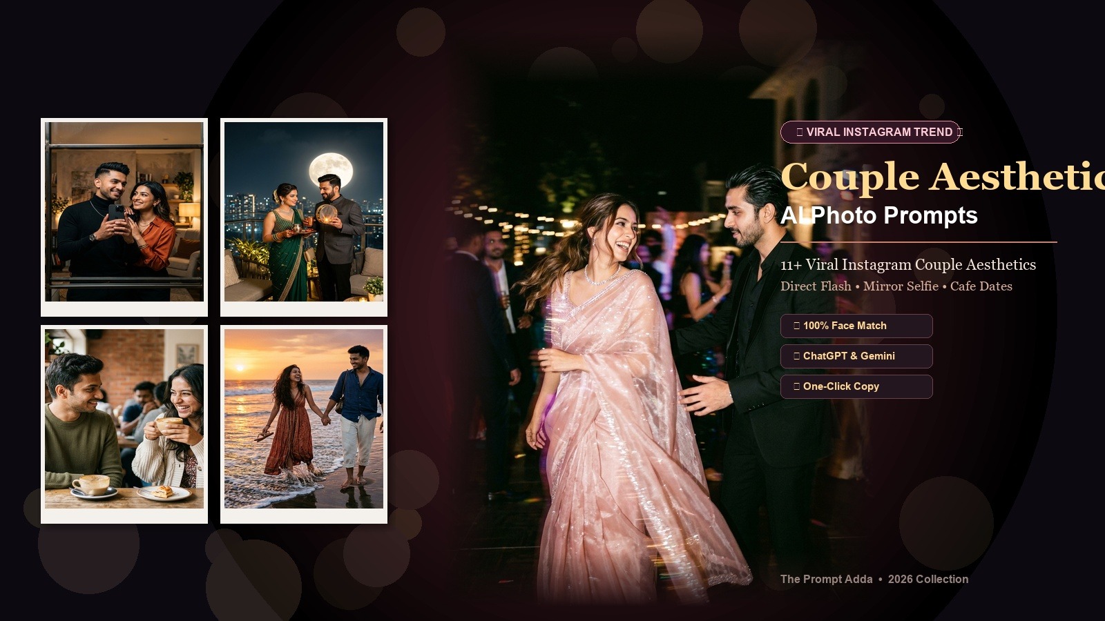 Couple Aesthetic Prompt ChatGPT (2026): 11+ Viral Indian Couple Prompts for Gemini & ChatGPT