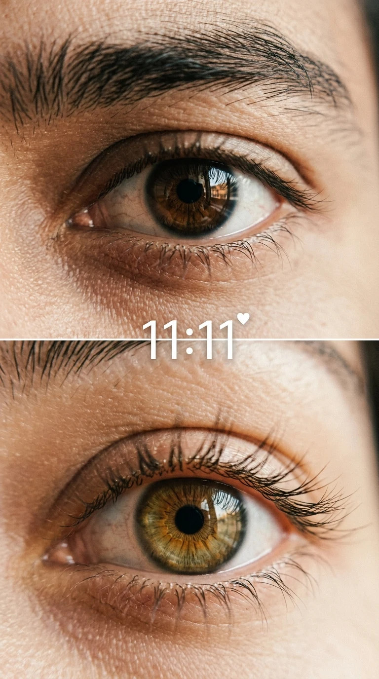 Couple eyes prompt ChatGPT aesthetic 11:11 iPhone lockscreen split eye wallpaper prompt
