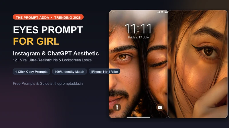 Eyes Prompt for Girl Instagram & ChatGPT (2026): 12+ Trending Aesthetic Looks (Copy & Paste)