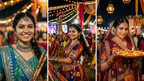 Garba Prompt for Gemini Girl