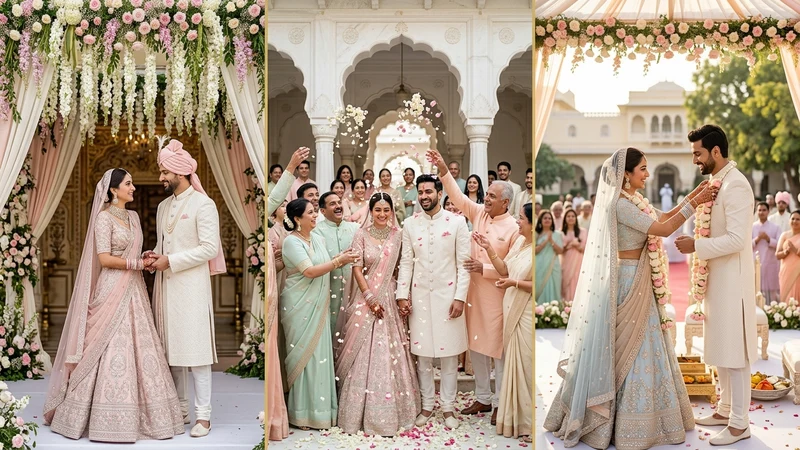 Indian Traditional Wedding Prompt for Gemini AI (2026): 12+ Pastel & Royal Marriage Looks (Copy & Paste)